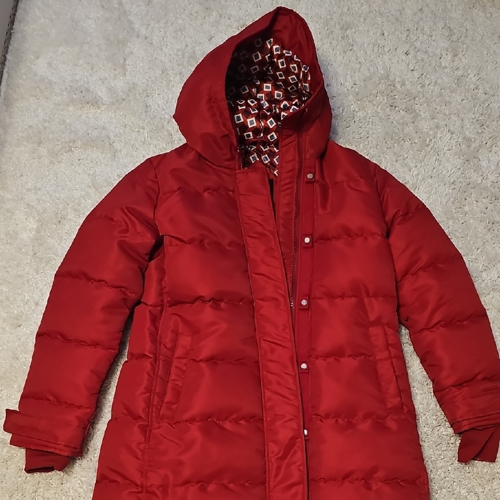 Women's Canada Goose Shelburne Parka In Lipstick Rouge Red